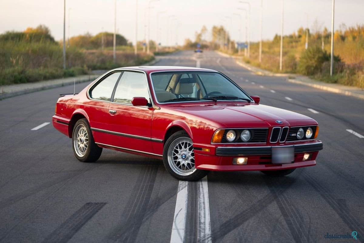 1987' BMW M6 photo #1
