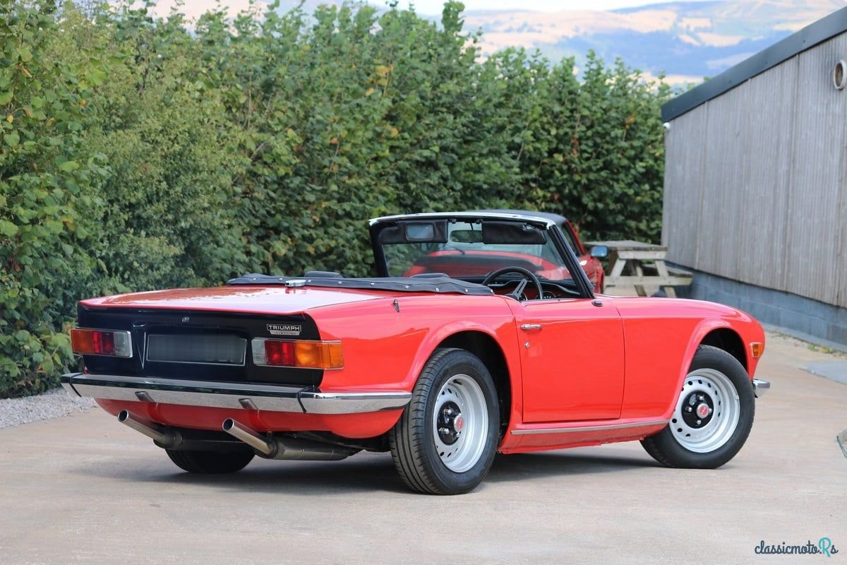 1974' Triumph TR6 photo #3