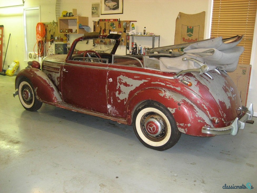 1955' Mercedes-Benz 170S for restoration photo #1