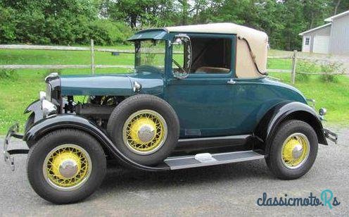 1928' Ford Model A Sport Coupe photo #3
