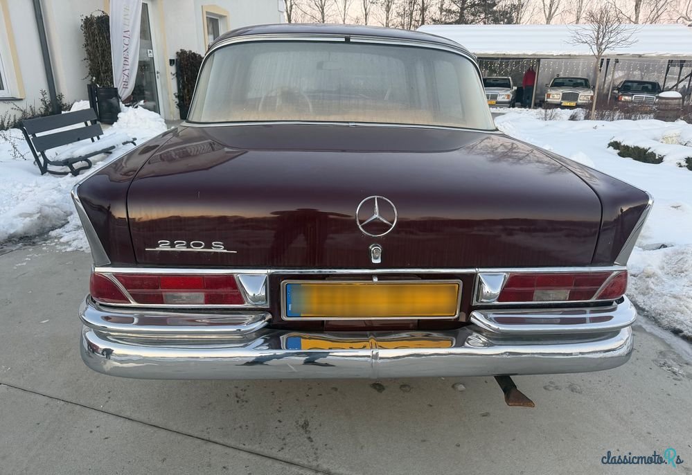 1963' Mercedes-Benz 220S W111 photo #5