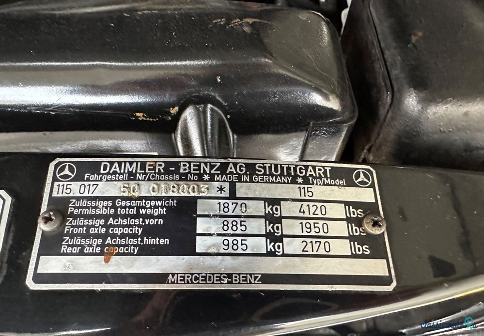 1974' Mercedes-Benz 230 photo #4