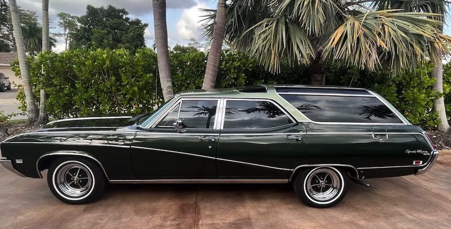 Rare, Original, And Unrestored: 1969 Buick Sport Wagon Just Sits in Storage, Tip-Top Shape