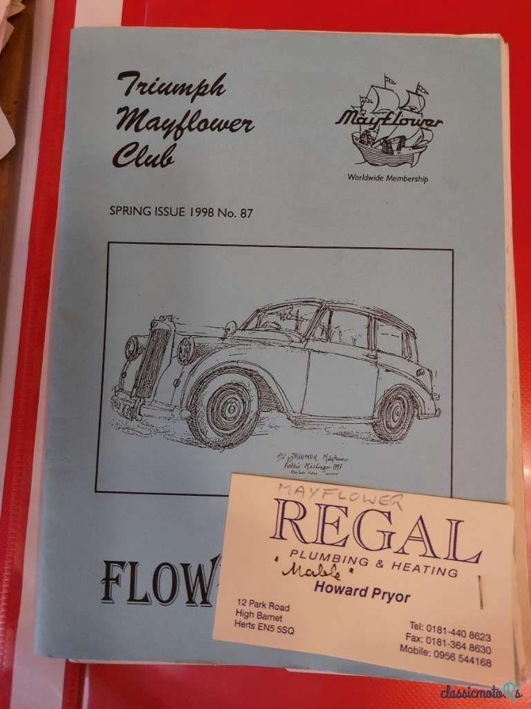 1952' Triumph Mayflower photo #4