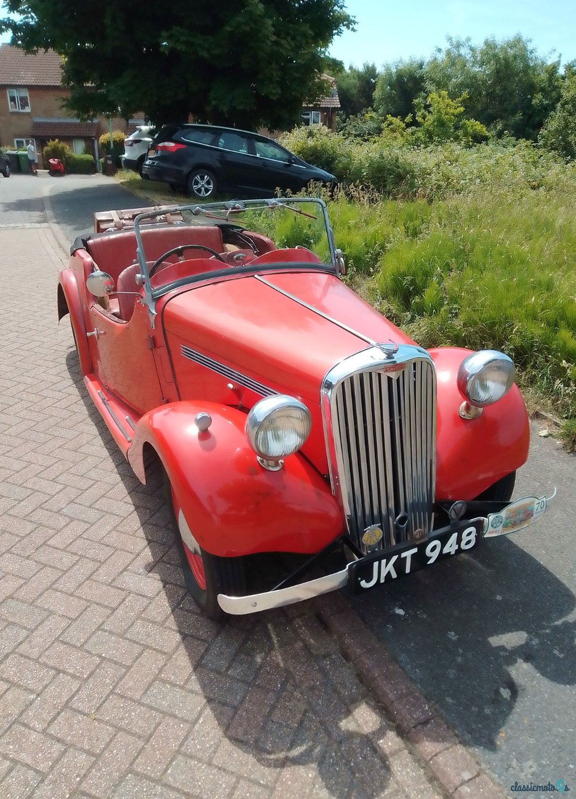 1947' Singer 9A Roadster photo #3