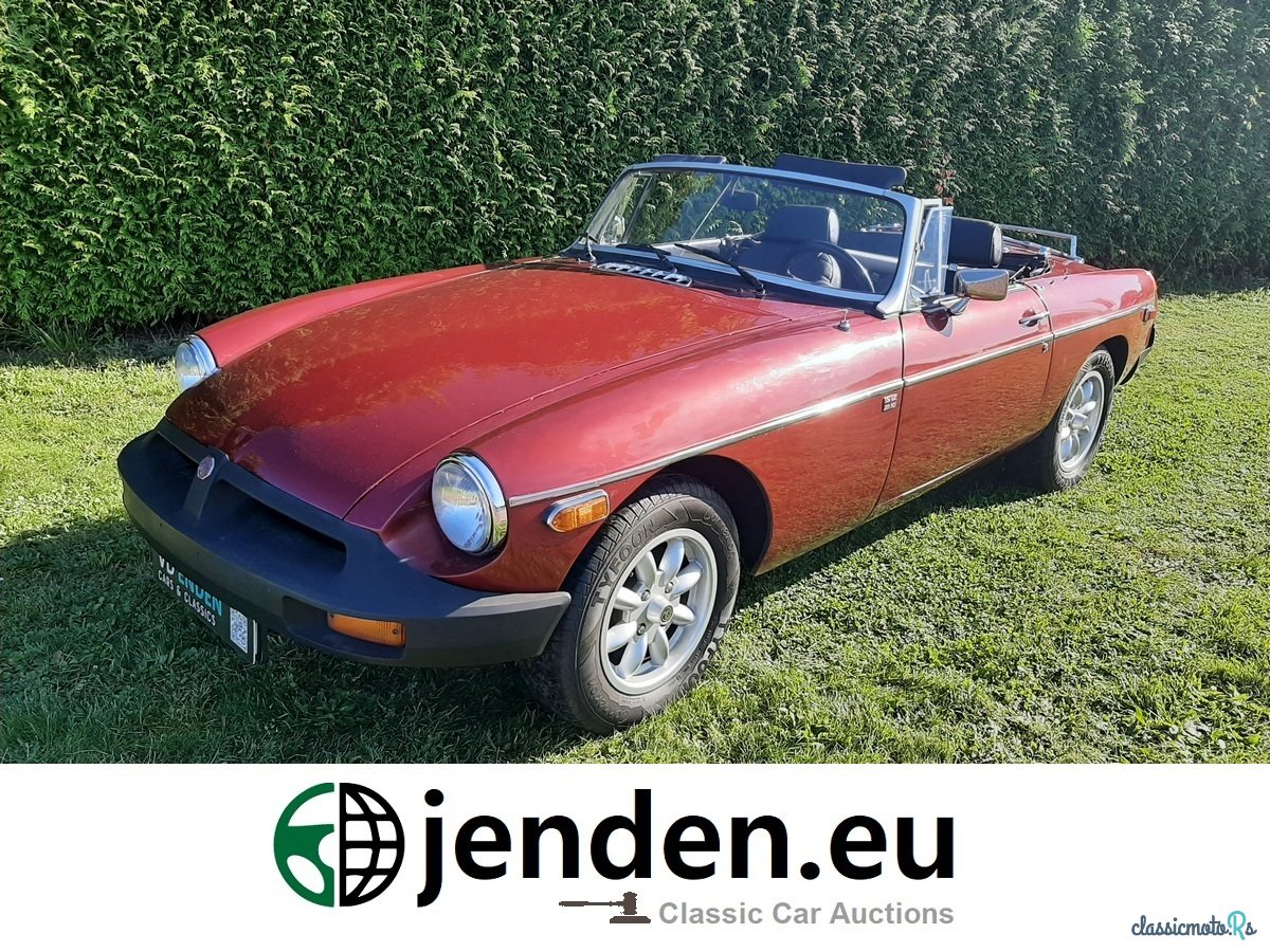 1980' MG MGB photo #1