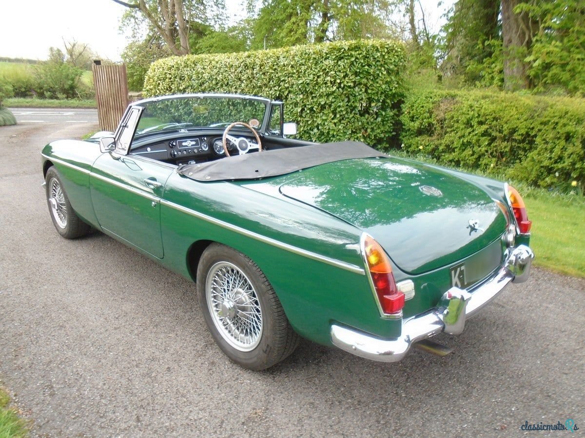 1968' MG MGC photo #5