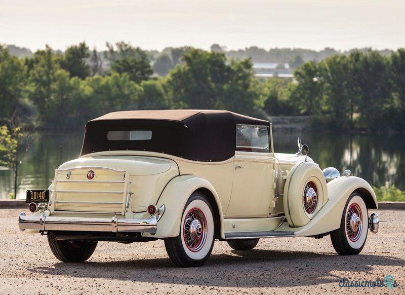 1934' Packard Twelve Convertible Victoria photo #3