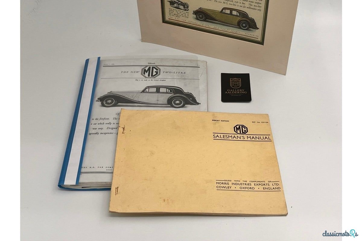 1937' MG SA photo #6