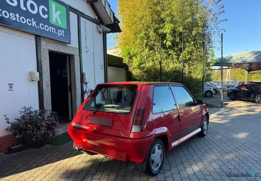 1986' Renault 5 1.4 Gt Turbo photo #4