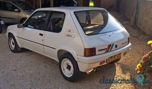 1988' Peugeot 205 Rallye photo #4