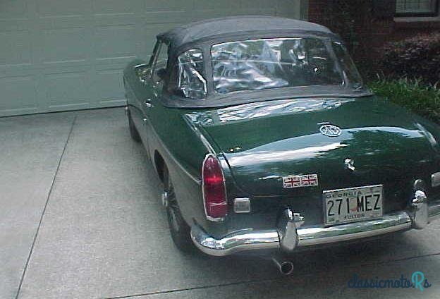 1968' MG MGB photo #1