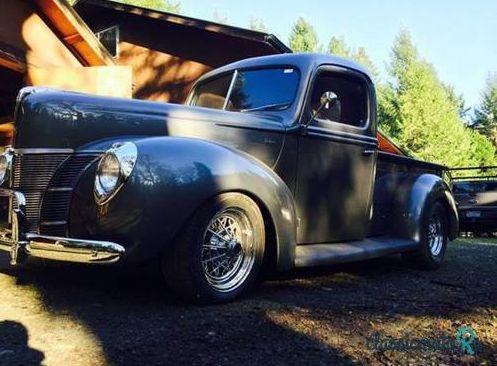 1940' Ford Pickup Gray photo #1