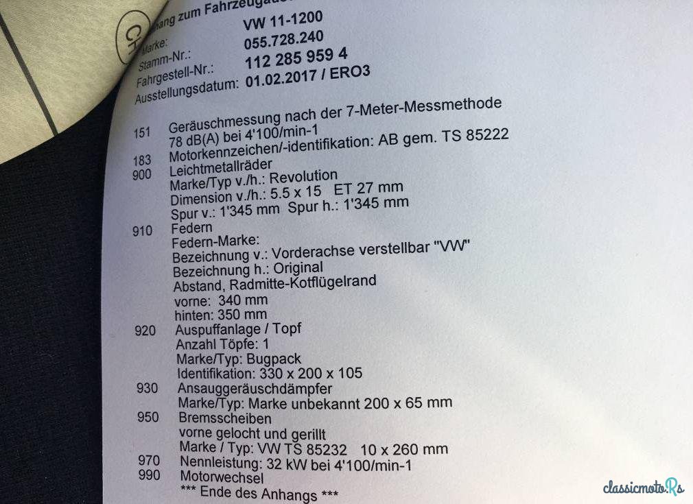 1974' Volkswagen Käfer photo #3