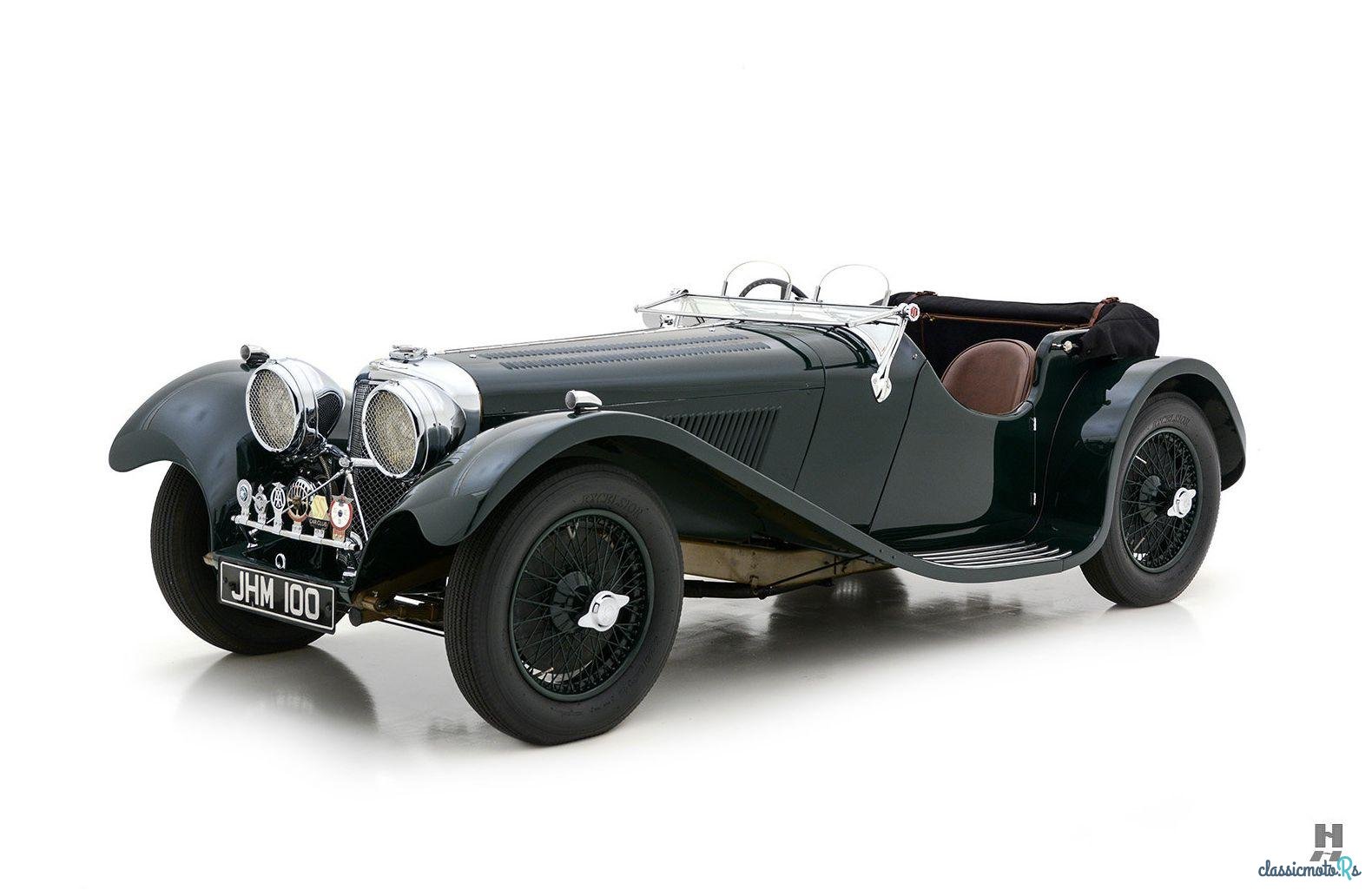 1937' Jaguar SS100 Roadster photo #1
