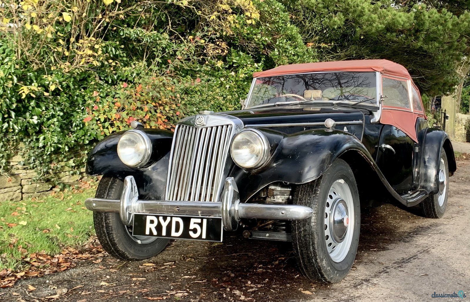 1954' MG TF photo #2