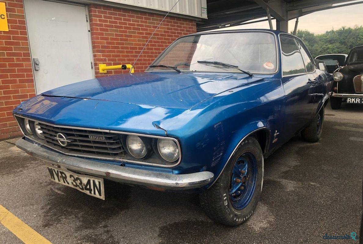 1974' Opel Manta For Sale. United Kingdom