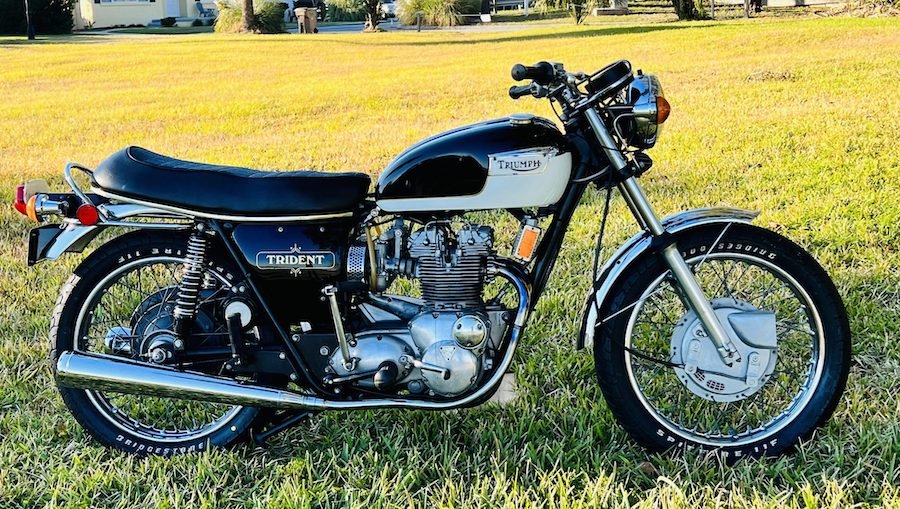 9K-Mile 1972 Triumph Trident T150 Will Make You Want to Go Back in Time