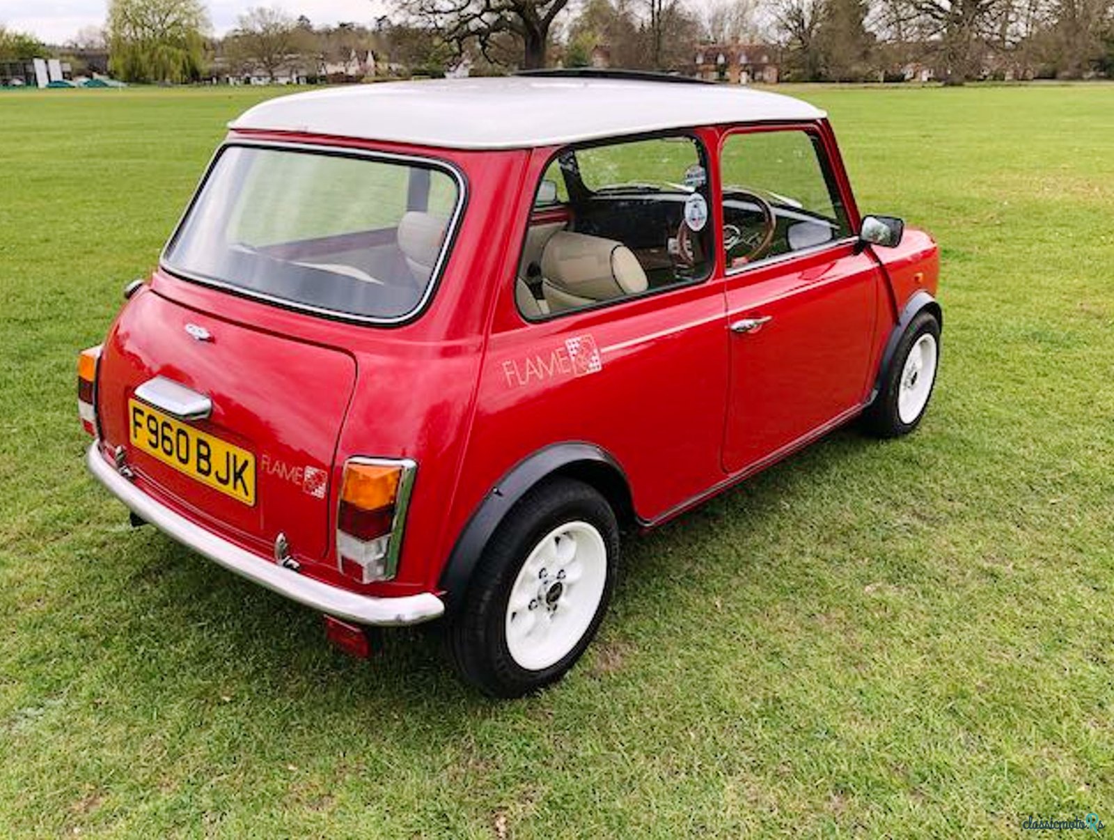 1989' MINI Flame Red for sale. Bedfordshire