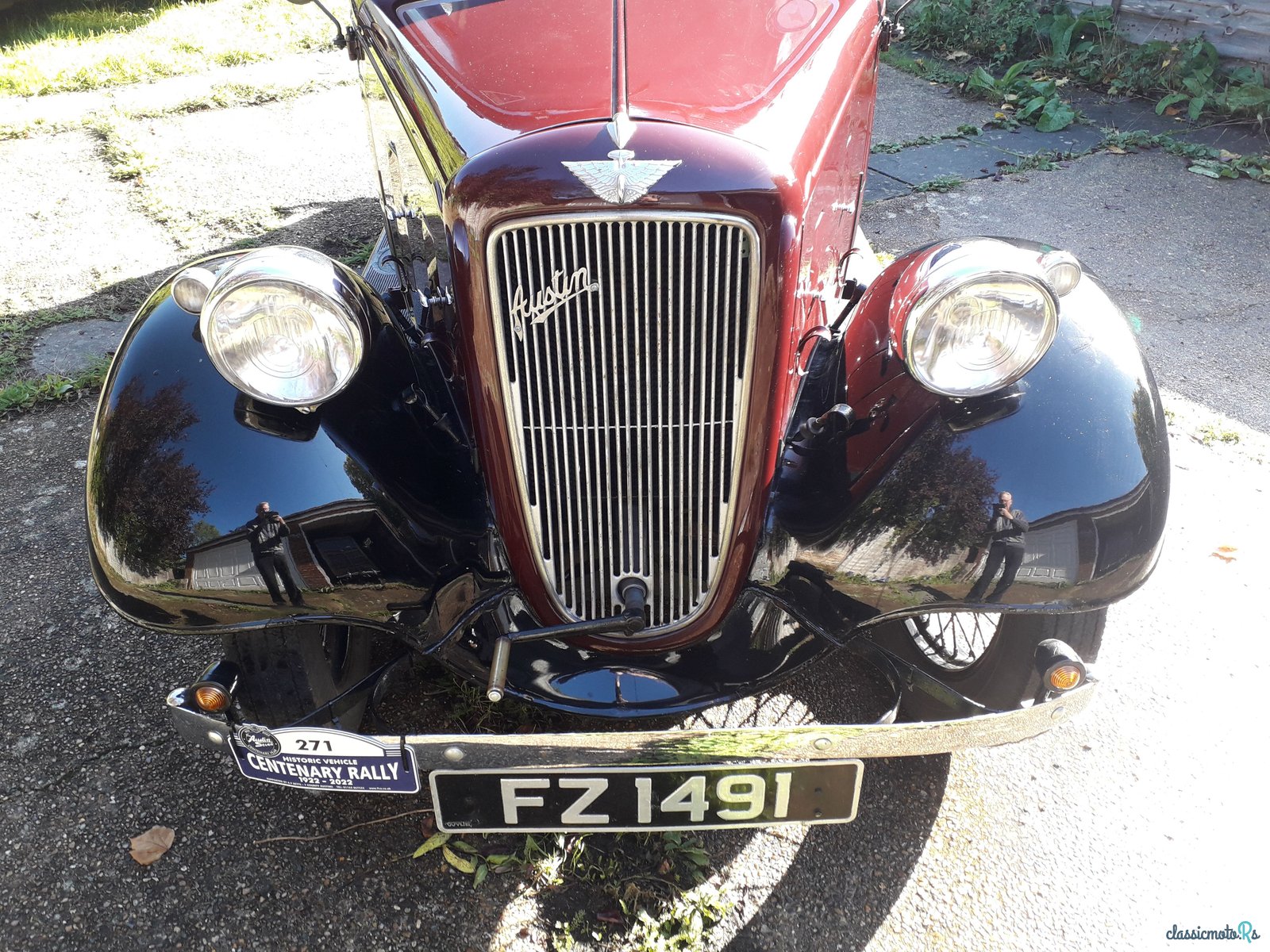 1938' Austin 7Hp Austin Ruby De-Luxe photo #1