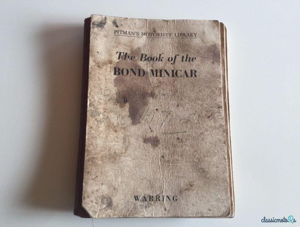 1956' Bond Minicar photo #2