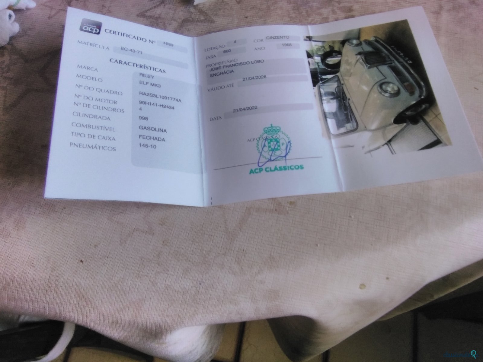 1968' Riley Elf MK3 photo #7