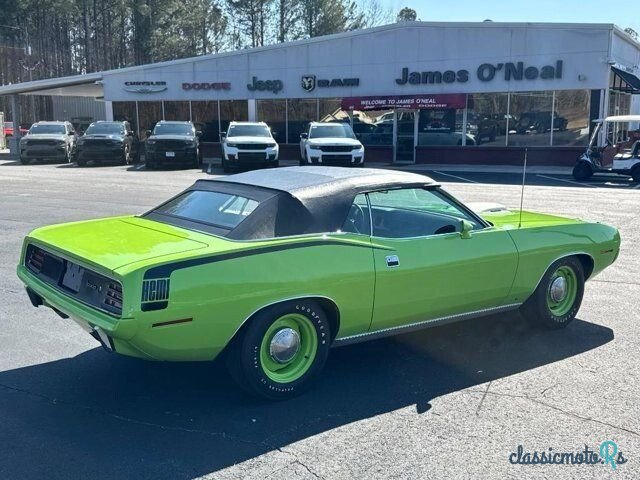 1970' Plymouth Cuda photo #6