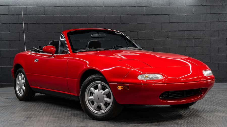 Someone Paid $40,500 for a Pristine 1990 Miata