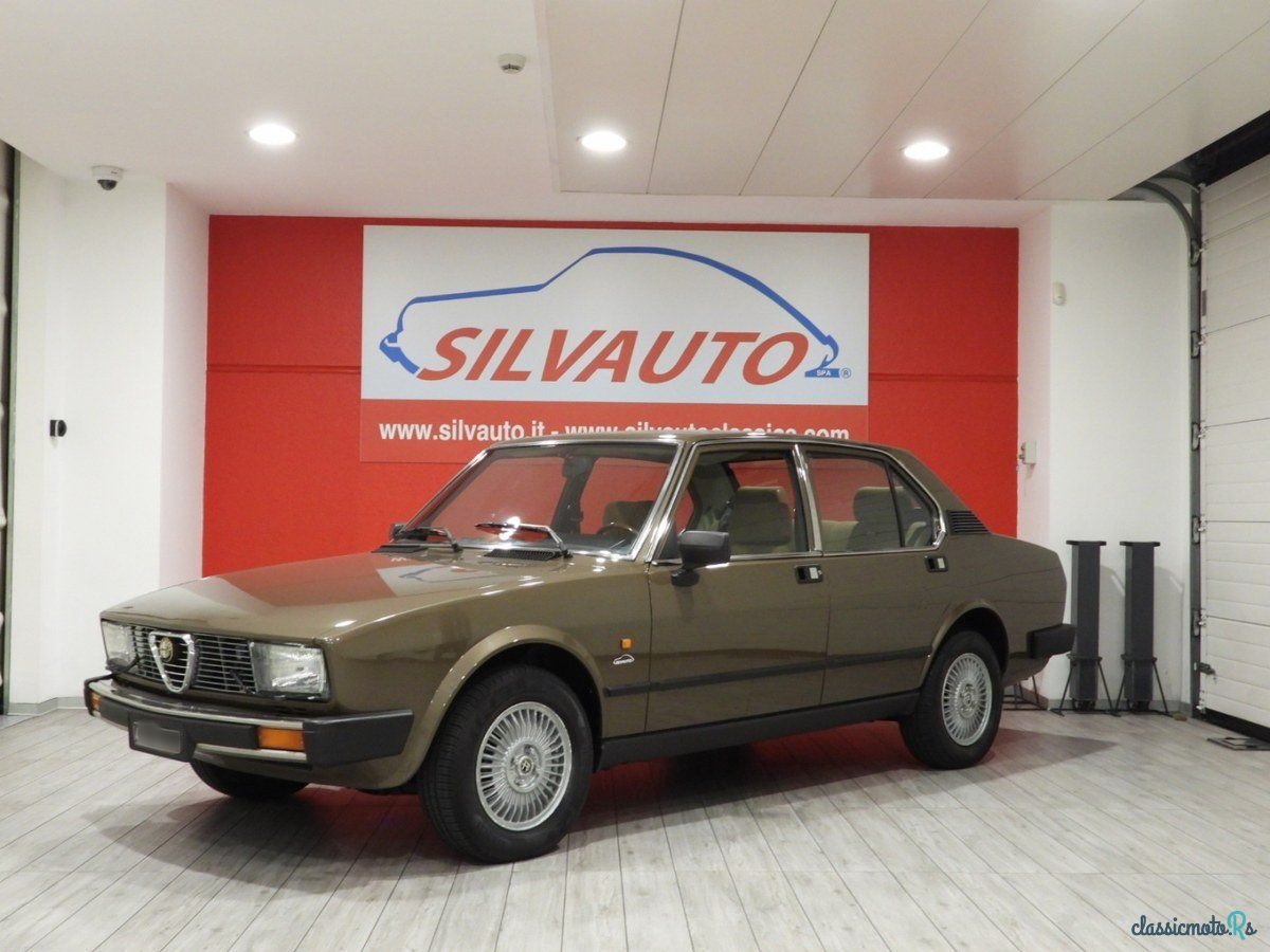 1982' Alfa Romeo Alfetta photo #1