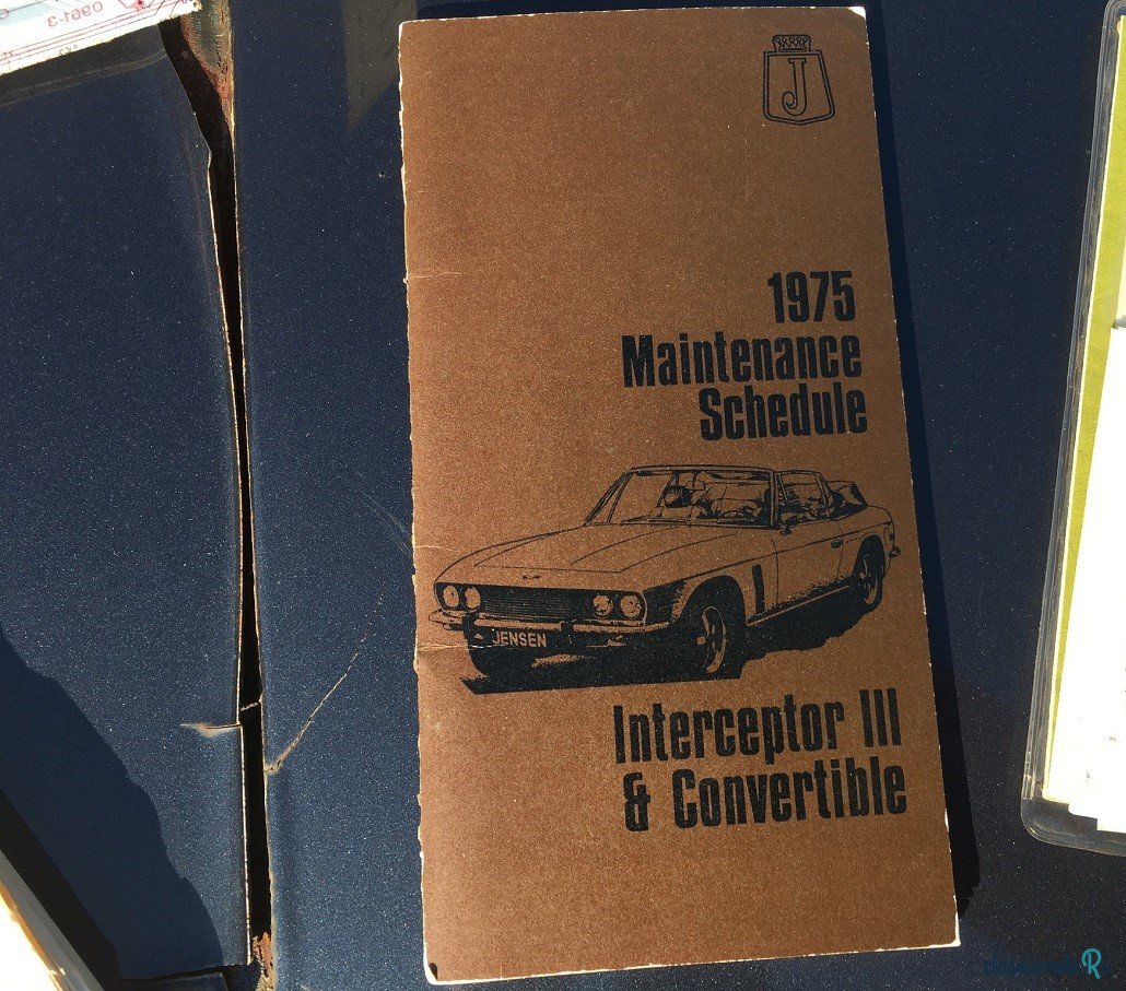 1976' Jensen Interceptor project/for restoration photo #7