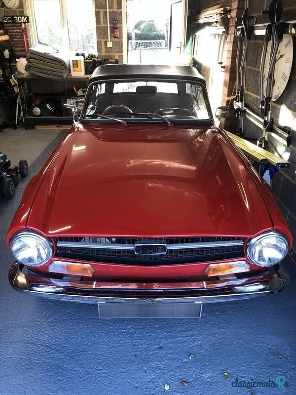 1972' Triumph TR6 photo #1