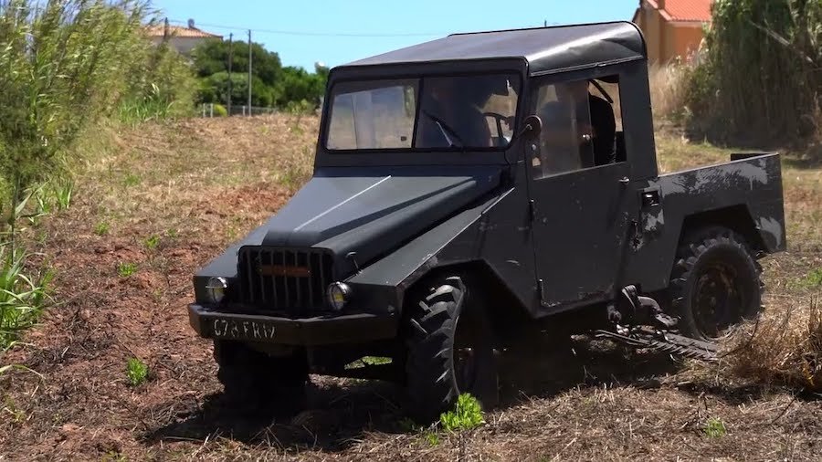 Único Tracteur Cournil em Portugal é estrela no Óbidos Off-Road Center
