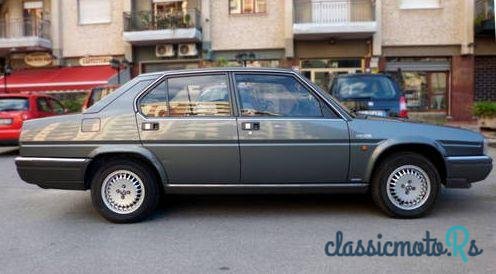 1986' Alfa Romeo 90 2.0I V6 C.E.M. photo #2