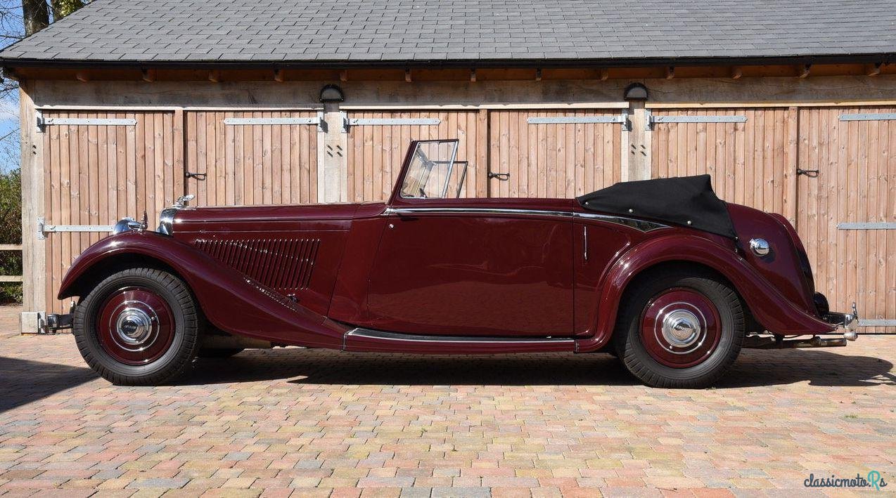 1938' Bentley 4.25 Overdrive Hooper Dhc photo #2