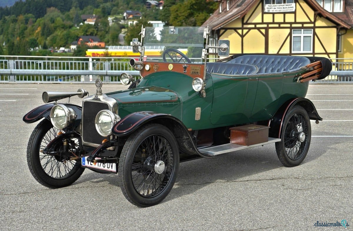 1916' Talbot 4 Cyx photo #1