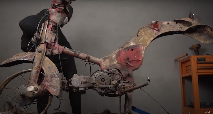 Watch A Totally Rusted Out 1970s Honda Cub Get The Restoration It Deserves