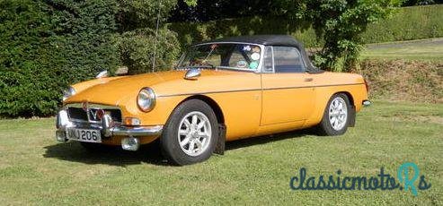 1973' MG Mgb Roadster B photo #6