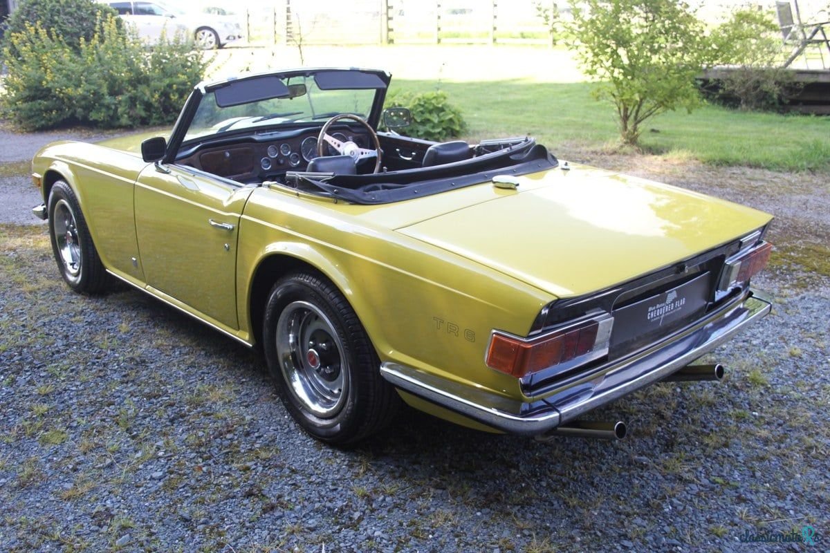 1973' Triumph TR6 photo #5