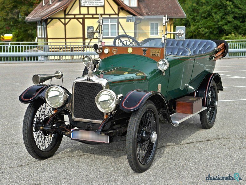 1916' Talbot 4 Cyx photo #2