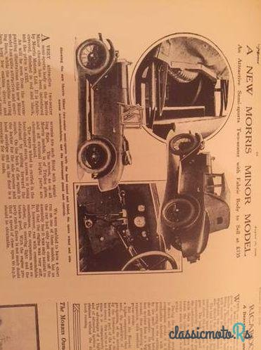 1929' Morris Minor 'Semi Sports' photo #5