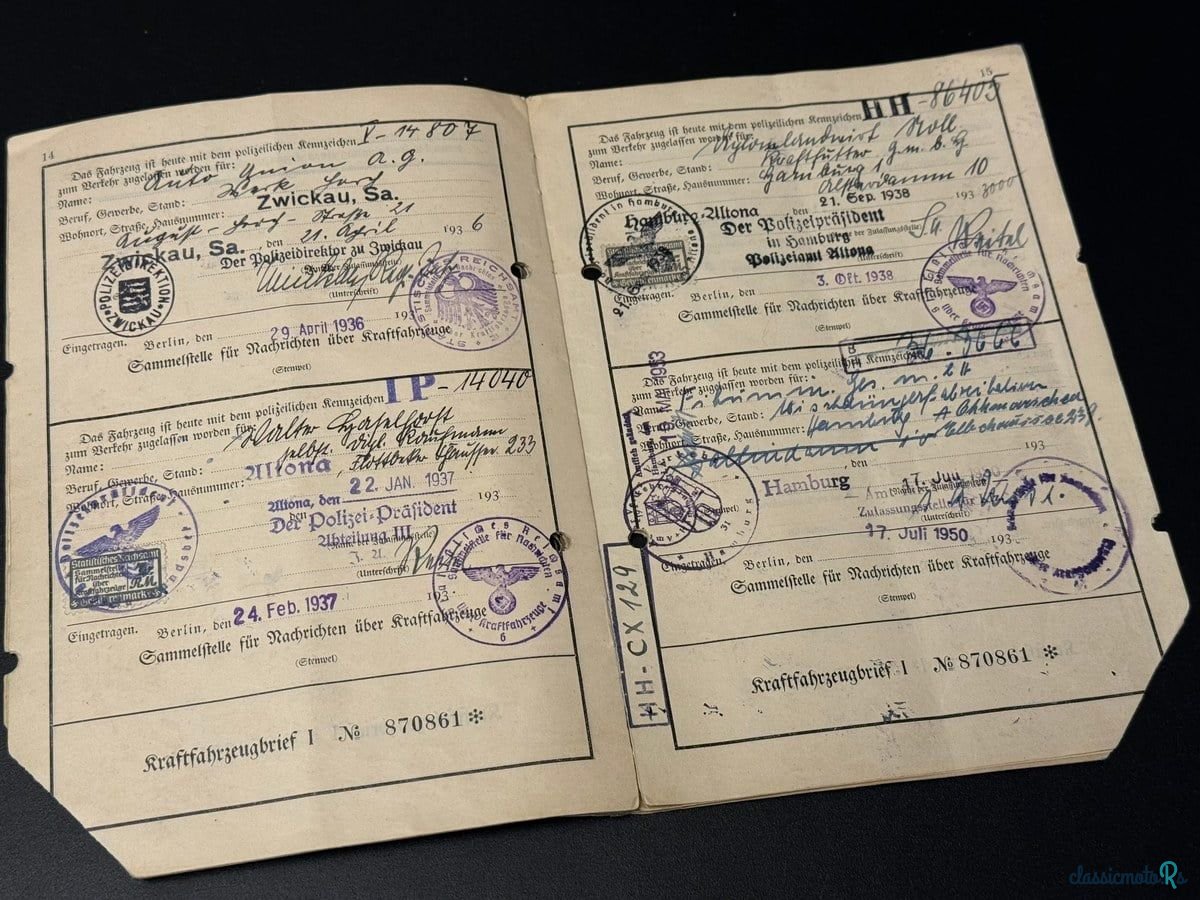 1936' Horch 851 photo #5