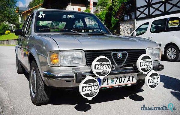 1980' Alfa Romeo Alfasud photo #6