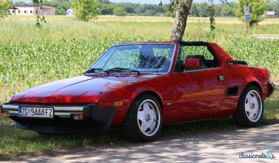 1981' Fiat X 1/9 Five Speed photo #2