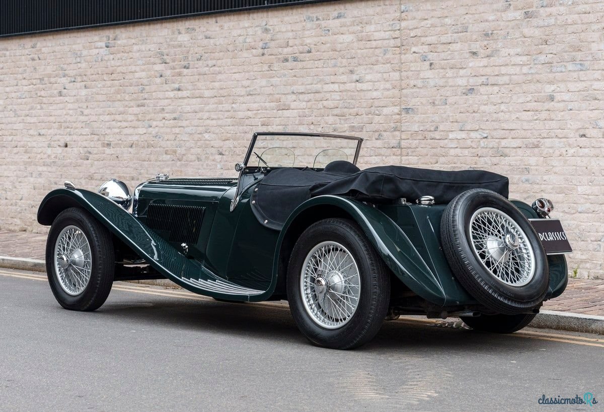 1938' Jaguar SS100 photo #6