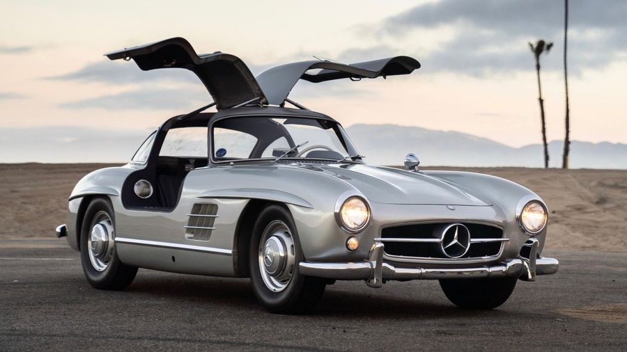 Maroon 5 singer Adam Levine's Mercedes-Benz 300SL Gullwing is going to auction