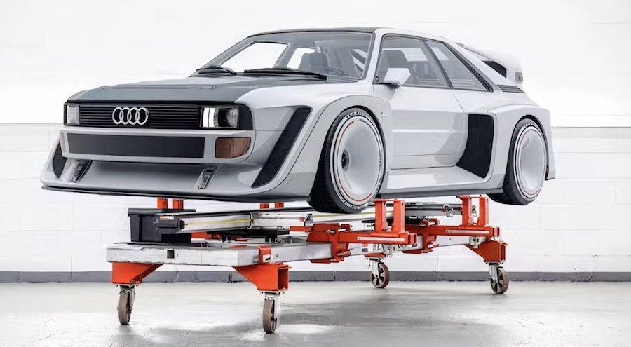 Someone Is Building The Meanest Audi Quattro Restomod We've Ever Seen