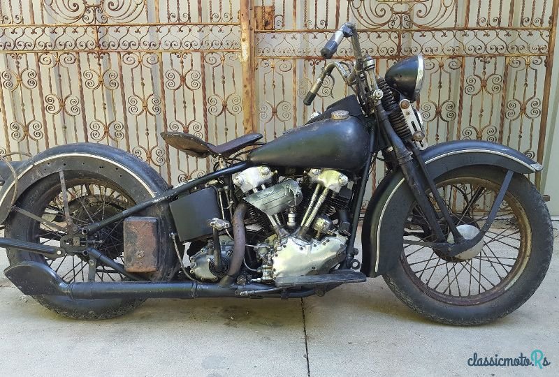 1938' Harley-Davidson never restored photo #2