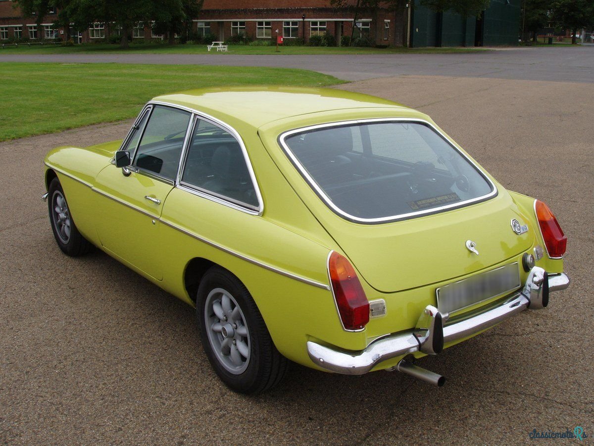 1974' MG MGB photo #5