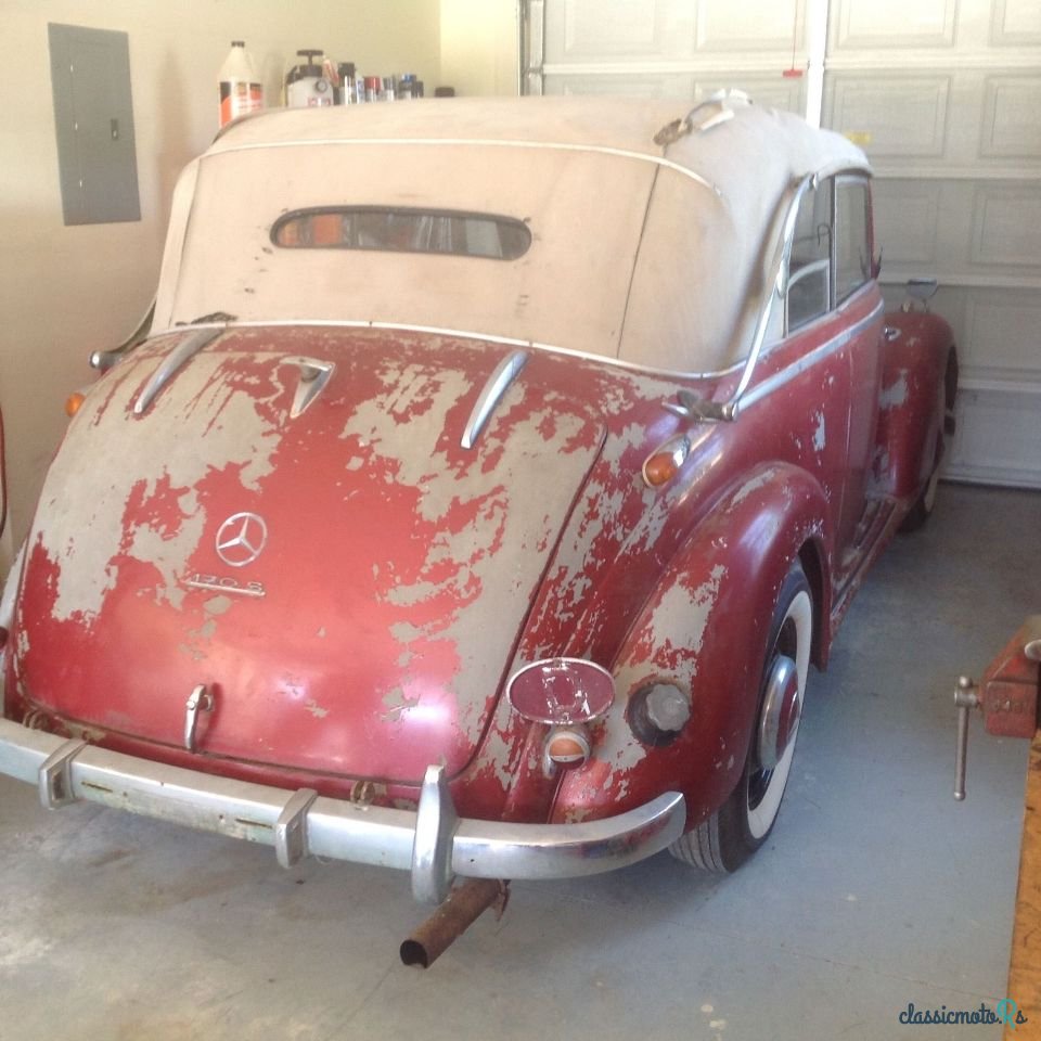 1950' Mercedes-Benz 170S photo #2