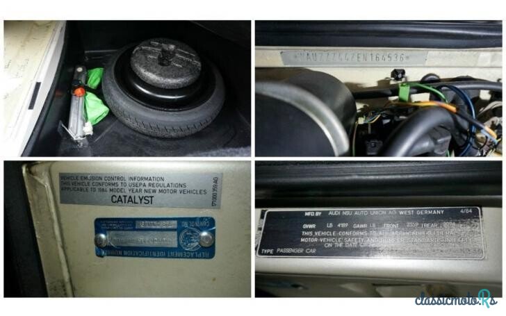 1984' Audi 5000 photo #4